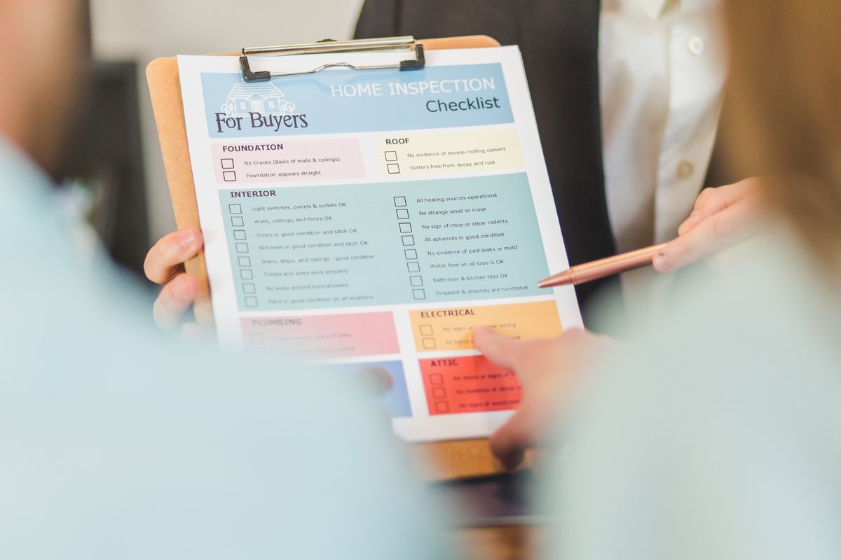 Checklist on a clipboard